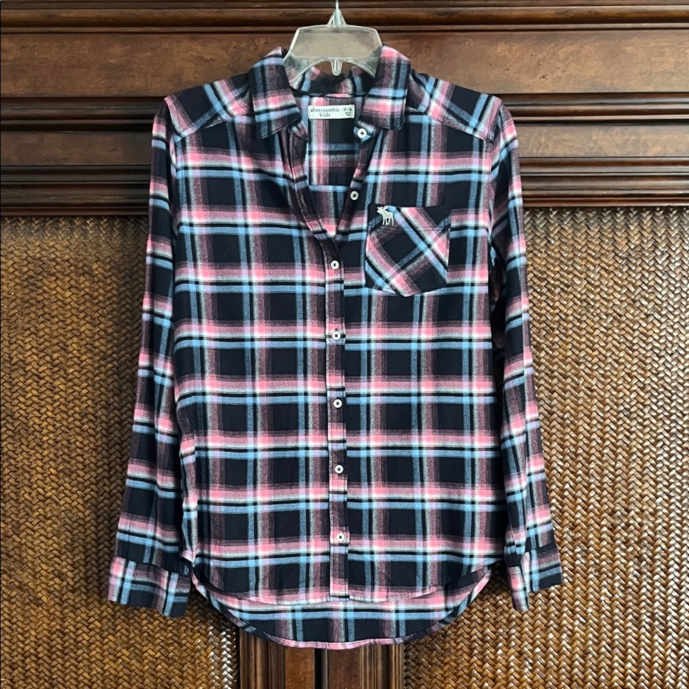 Abercrombie Kids Multicolor Plaid Shirt